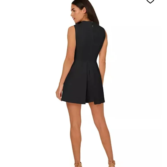 Adrianna Papell Black Mini Dress - Picture 2 of 2